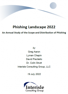 Phishing Landscape 2022