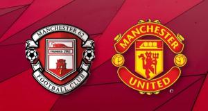 Manchester 62 Football Club and Manchester United team logos