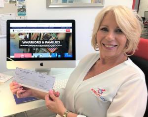 Mobility City donates a portion of electric wheelchair sales to the Wounded Warrior Project,