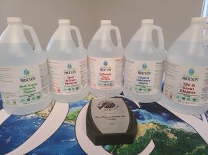 Soap Free Procyon green cleaning products
