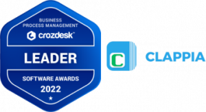 Clappia bags the Product Leader award 2022 for the second consecutive time from Crozdesk in the Business Process Management (BPM) category.