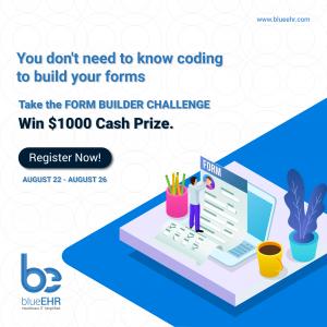 EHR form builder challenge from blueEHR