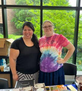 Turning pointe staff and student working together