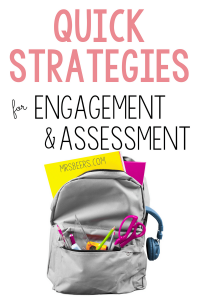 TEACHING STRATEGIES FOR STUDENT ENGAGEMENT
