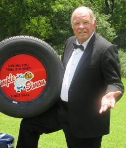 Bill Simon, owner of Simple Simon Tire adopted the Give A Damn philosophy for his business. 