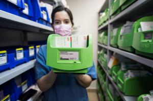 IDENTI’s ‘first-of-its-kind’, wireless , weight-based PAR bin