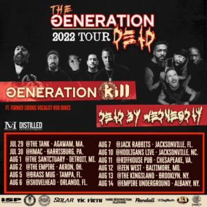 The Generation Dead 2022 Tour