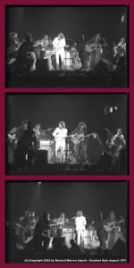  Still frames from only extant videotape of Geo. Harrison's 1971 Concert for Bangla Desh by historian Richard Warren Lipack