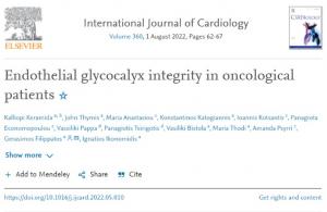 Endothelial Glycocalyx Study in Oncological patients