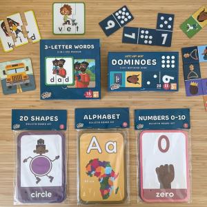 new learning puzzle, domino game, and other classroom resources from ABSee Me