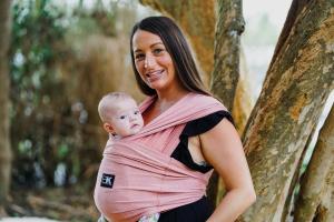 Baby K'tan Active Yoga Heather Coral
