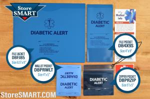 Diabetic Alert Program, Diabetes, Living with diabetes, First Responder Medical Information, Diabetes Medical Information, Folders for medical information, Product Information, Product Description