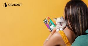 gearart art phone case with model