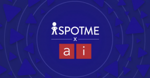 SpotMe and AI Media Logos Side by Side