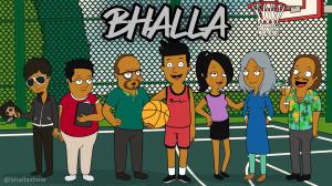 bhalla india basketball cartoon comedy sitcom canada toronto hiphop justforlaughs contest television