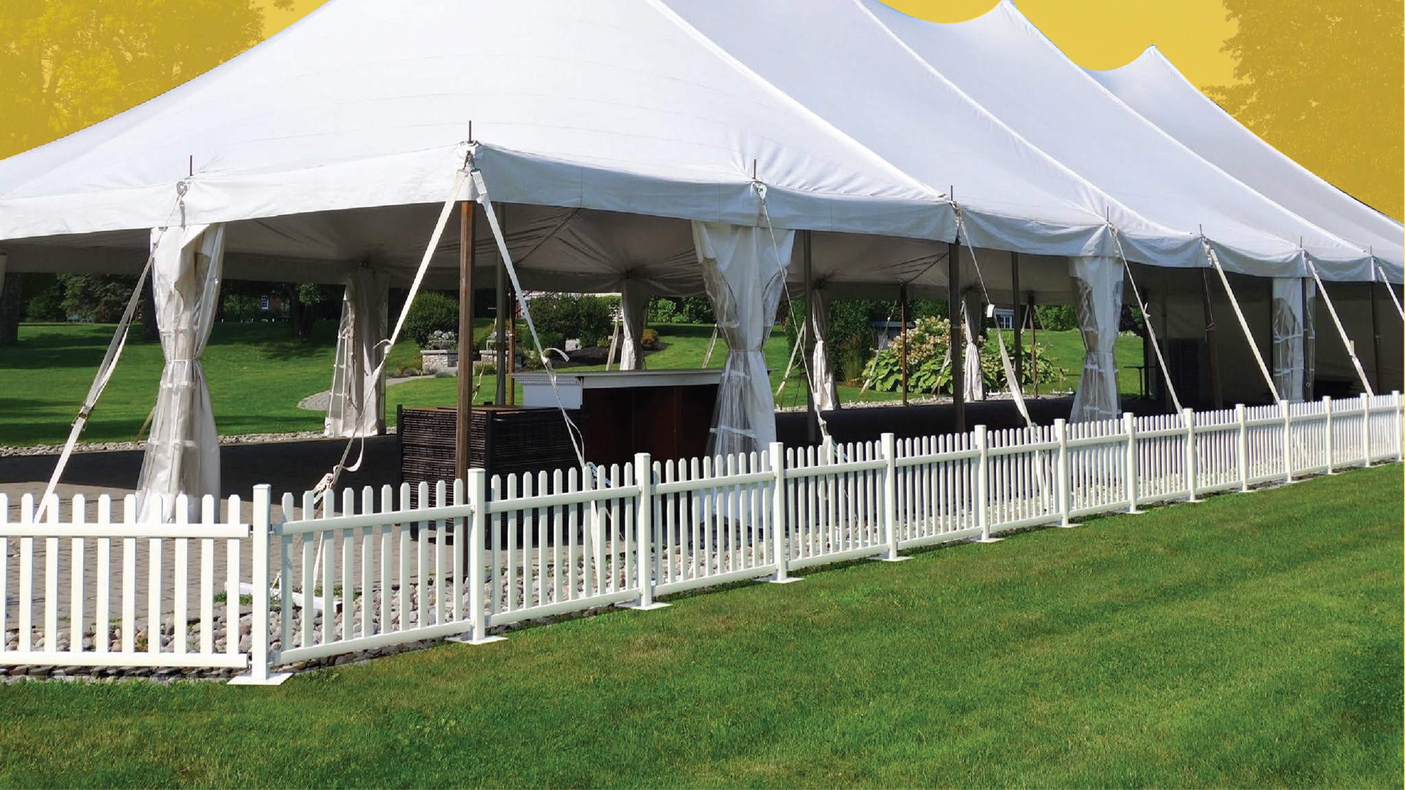 Mod-Fence Temporary Tent Fencing