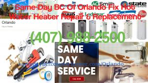 SameDay BC Of Orlando Hot Water Heater Repair Service