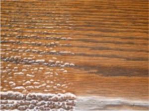 hard wood floor discoloration2