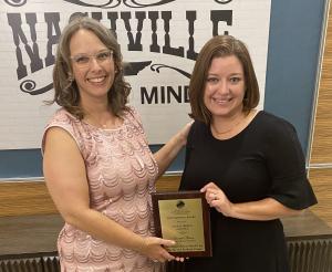 two women with ACI award