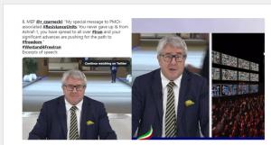 Ryszard Czarnecki, member of the EP from Poland: “I salute the bravery and sacrifice of members of the Iranian Resistance and the resistance units inside Iran who have exactly on the verge of bringing an end to the regime’s crackdown and suppression.