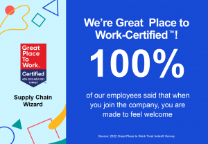100% of SCW employees said that when you join the company, you are made to feel welcome