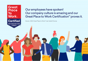 Our employees have spoken! Our company culture is amazing and our Great Place to Work Certification'™ proves it.