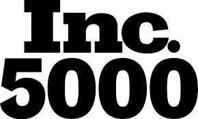 A black and white logo, with the word Inc on the top line and the number 5000 on the bottom line.