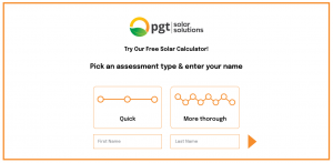 PGT Solar Calculator