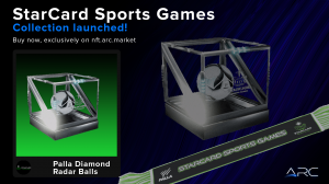 StarCard Sports Games soccer NFT collection sells out again in minutes on the ARC NFT Marketplace