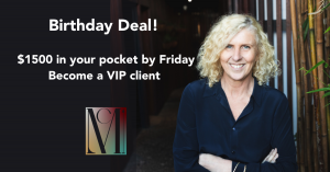 $1500 for new clients in McKee Creative's Birthday Celebrations