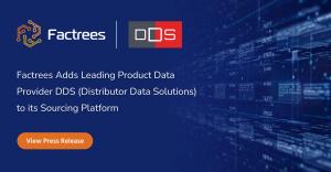 Factrees continues its Industrial and electrical expansion with leading product data provider DDS (Distributor Data Solutions).