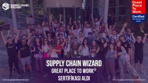 Supply Chain Wizard “Great Place to Work®” sertifikası aldı!
