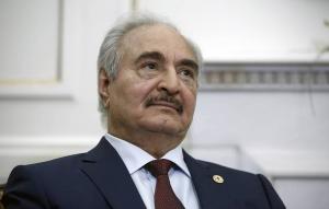 Commander of the Libyan National Army (LNA) Khalifa Haftar EPA-EFE/YANNIS KOLESIDIS