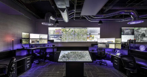 Real Time Crime Center by Russ Bassett