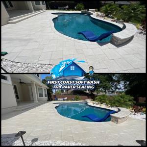 First Coast Softwash & Paver Sealing Concrete Cleaning