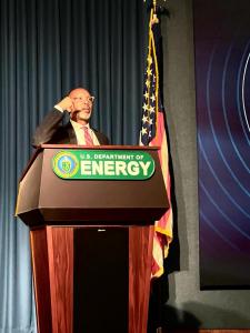 Ron Piece Speaks at The White House