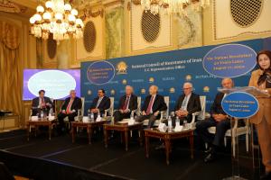 The panel convening on the 20th anniversary of the revelation of Natanz nuclear site by the NCRI