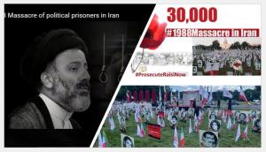 In 1988, Raisi was serving as deputy public prosecutor for the Iranian capital when he was designated to sit on the “death commission” that oversaw the interrogation and execution of political prisoners in Evin and Gohardasht Prisons.