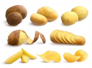 all types of potato