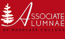 AADC  logo in red and white with Douglass Red Pine