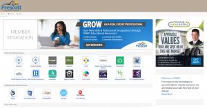 PAAR's RE-Target integrated agent member dashboard.