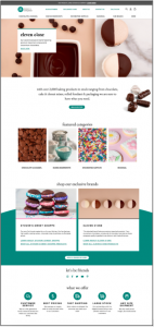 screenshot of the new Stover & Company website