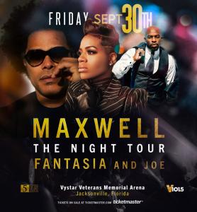 Maxwell The Night Tour Fantasia and Joe