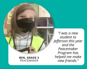 Peacemaker and other conflict resolution programs from Soul Shoppe have been proven effective with over a half million students.