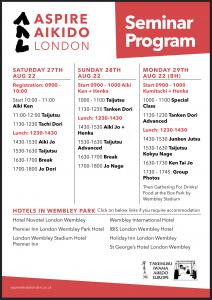 International Aikido Seminar August 2022