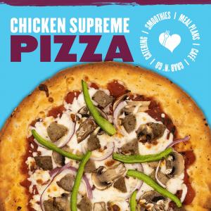 Clean Eatz Kitchen Chicken Supreme Pizza