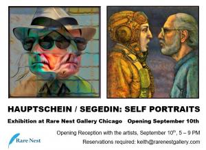 SELF PORTRAITS Exhibition at Rare Nest Gallery Chicago / Opening September 10th, 2022