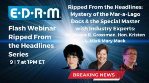 Flash Webinar: Mystery of the Mar-A-Lago Docs & the Special Master