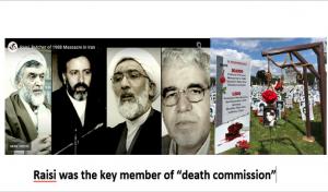 Ebrahim Raisi, the current Iranian regime’s President, was a member of the Death Commission in Tehran and was therefore personally responsible for sending thousands of MEK prisoners to the gallows in Tehran and the city of Karaj, west of the capital.