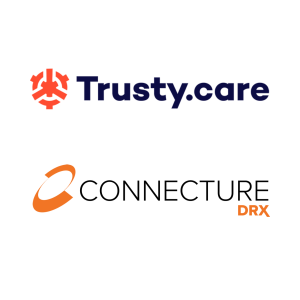 Trusty.care and ConnectureDRX logos